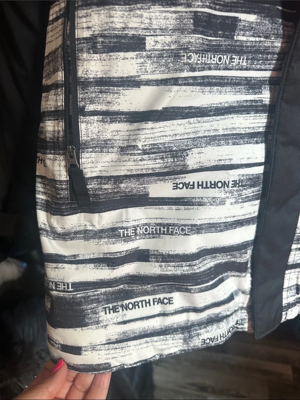 The North Face face been